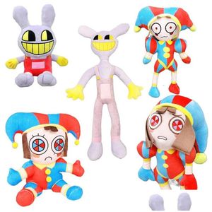 Stuffed Plush Animals Christmas Decoration Toys Animal Circus Clown Animated Dolls Boys Girls Brithday Gift 5 Style 25-40Cm Drop D Dhvqm