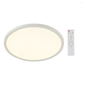 Luzes de teto LED Lâmpada de economia de energia Flushbonading Brilho de iluminação interior Fácil instalação com controle remoto para corredor