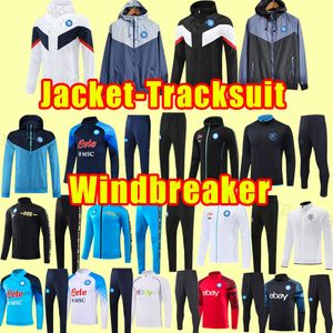 23 24 Napoli Soccer tracksuits OSIMHEN INSIGNE 2023 Naples MAGLIA MERTENS VERDI MILIK Men Tracksuit Hoodies Jacket Long sleeve pant windbreaker long sleeve