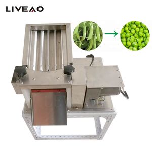 Kommerzielle Edamame-Bohnenschälmaschine, elektrischer grüner Erbsenschäler, Schäler, Separator