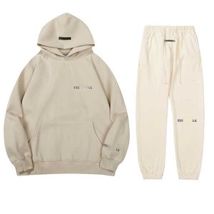 Essentialhoody Set Мужчины Женщины Essentialshirts Спортивный костюм с капюшоном Ess Essentails Essentialsweatpants Костюм Пуловер Рубашки с капюшоном Спортивный костюм Esstenials Толстый