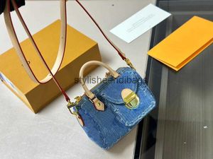 Omuz çantaları tasarımcı çantaları kadın çanta çantaları bir omuz crossbody zincir çantası denim mavi veya pembe harf desen tote 25cmstylisheendibags