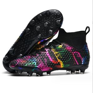 New Popular AG Football Shoes Outdoor Grassland Professional Training Football Footwear Youth Adult Competition Sneaker 31-46