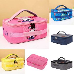 New Storage Bags New Portable Lunch Bag Cooler Tote Hangbag Picnic Insulated Box Canvas Thermal Food Container For Men Women Kids Travel Lunchbox
