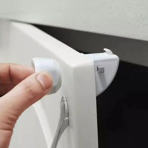 Baby Locks es Sistema di chiusura di sicurezza per bambini Limitatore magnetico della porta dell'armadio di protezione dei bambini 231211