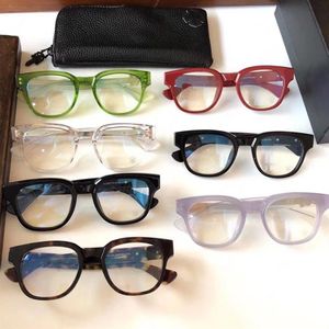ブランドデザイナーサングラスメガネフレームファッションスペクタクルフレームレトロな光学眼鏡フレーム男性向けの女性の眼鏡眼鏡202S