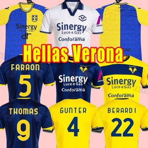 Hellas Verona 23 24 Soccer Jerseys 2023 SPECIAL SENEVARY FARAONI BARAK LAZOVIC KALINIC CAPRARI ILIC SIMEON HOME MENT FOURING SHIRTS S-2XL