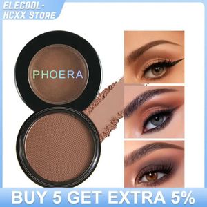 Eye Shadow Phoera 12 färger naturliga matt vattentät långlastpalettpigment ögonskugga skönhet kvinnor kosmetisk makeup 231211