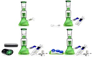 Reanice Recycler narghilè tazza bong dab rig bong fatto a mano tubi dell'acqua filtro bottiglia di vetro Bong gorgogliatore fumatori shisha6775979