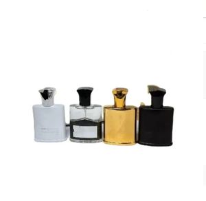 Em estoque fragrância 4 peças perfume novo aroma colônia masculino e feminino perfume 30ml spray bom cheiro sexy parfum kit presente