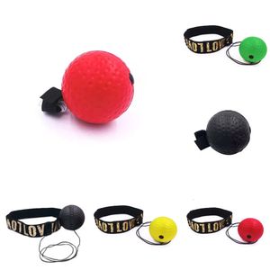 Nya stansbollar Boxning Hastighet Boll Huvudmonterad PU Punch Ball MMA Sanda Training Hand Eye Reaction Home Sandbag Muay Thai Boxeo Fitness Equipment