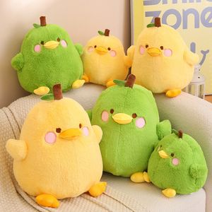 Baby Girl Toy Huggy Wuggy Stitch Plush Doll 20/30/40cm Multicolor Mix Stuff Stuff Cartoon Duck Pear Plysch Toy Doll Rolig leksak Fruit Duck Sleeped Animals Gift Angry Duck