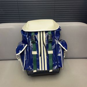 Galaretka plecak Travel Back Pack Kobiet torebka Pvc Materiał Materiał Moda druku