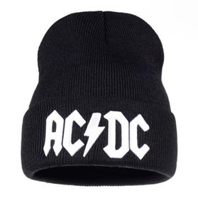 Men Women Winter Warm Beanie Hat Rock AC/DC Rock Band Warm Winter Soft Knitted Beanies Hat Cap For Adult Men Women4871369