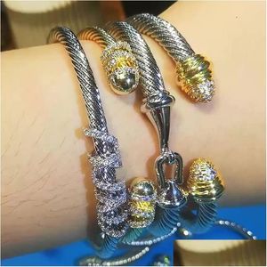 Bangle Missvikki Oryginalna projektowa bransoletka dla kobiet ślub ślub ślubny Cubic Cyrron Otward Dubai Bransoletka Biżuteria Kropl