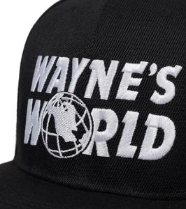 FashionWayne039S World Hat Costume Waynes World Baseball Caps unisex Earth Hats broderade Trucker Dad Hat Unisex Cap8384307