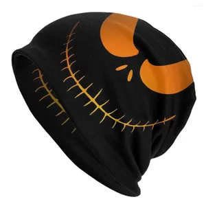 Berets Halloween szkielet jacka czaszka czapka casual mężczyzn kobiety Outdoor Skullies czapki czapki sprężyna ciepła kapelusz z bonnetem z podwójnym użyciem