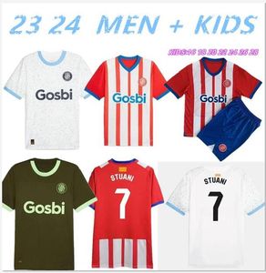 2023 2024 Girona FC Fußballtrikots STUANI 23 24 Zuhause Auswärts CASTELLANOS VALERY TONI BORJA GARCIA VILLA ALEIX GARCIA Fußballtrikots TSYGANKOV Camiseta de Futbol