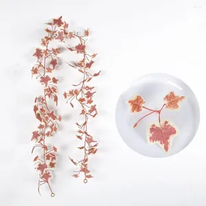 Decorative Flowers Natural Style Leaf Vine Realistic Simulated For Autumn Home Party Decor Fade-resistant Artificial Potato