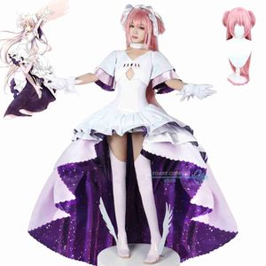 Cosplay Wigs Anime Puella Magi Madoka Magica Figure Kaname Madoka Cosplay Costume Women Girl Arutimetto Madoka Cos Halloween Party Giftl240124