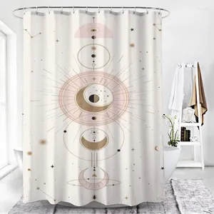 Shower Curtains Sandglass Snake Curtain Hourglass Ancient Timer Decor Animal Fabric Bathroom Background Waterproof Polyester With Hooks