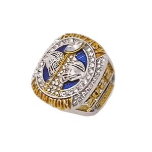 Bandringe 2022 Fantasy Football Ring Ffl League Trophy mit Ständer Drop Drop Lieferung Schmuck Ring Dhbwt