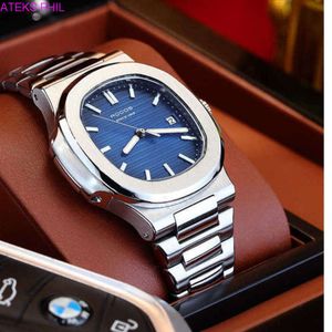 Pateks luksus Menwatch Superclone Business Phil Designer High Luxury Pateks Men Watch Pak Sapphire Glass Luksus Watch Superclone Classic Breaks Watch Azad