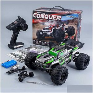 Samochód elektryczny/RC 2023 116 Skala duża RC samochody 50 kmh wysoka prędkość zdalne sterowanie 24 g 4WD Off Road Monster Truck x0824 Dostawa DHQP8