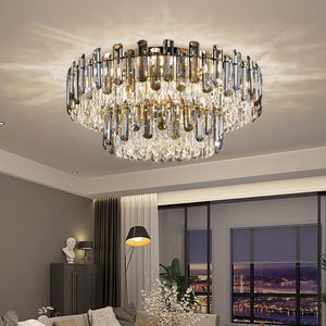 Modern Crystal Ceiling Light for Dining Room Led Chandeliers Lighting Pendant Lamp Living Room Decoration