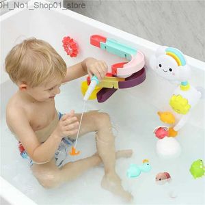 Bath Toys Baby wanna zabawka Ściana ssanie woda slajdów wanny