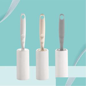 Lint Rollers & Brushes Sticky Pp Sile Cleaning Brushes Lint Pet Clothes 22X5Cm Dust Paper 60 Tear Drop Delivery Home Garden Housekeepi Dhne9