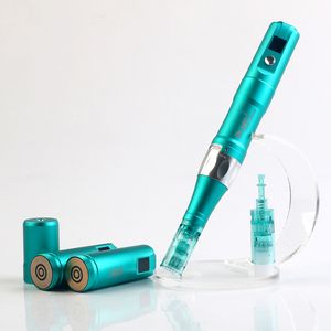 Tela lcd derma pen dispositivo de cuidados com a pele/caneta dr a6s caneta de rejuvenescimento da pele