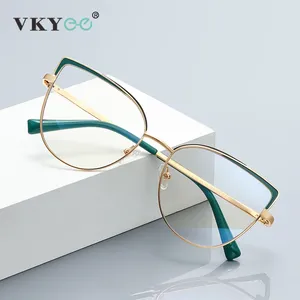 Okulary przeciwsłoneczne Vicky Vintage Metal Large Frame Classic Design Damskie okular