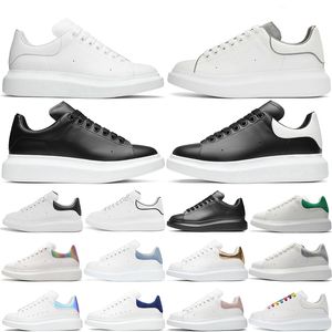 lyxsko män kvinnor casual skor trippel vit svart läder grön mocka regnbåge dröm blå guld läder marin röda silver utomhus sporttränare sneakers