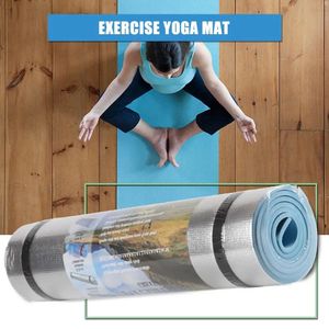 Yogamattor 1800x500x6mm Eva Yoga Övning Mat Fuktsäker utomhuscamping Picknickmatta Yoga Mats Body Building Gym Fitness Accessories 231211