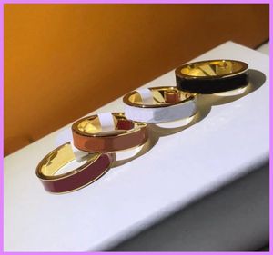 Mode-Ring für Mann Frauen Unisex Ringe Männer Frau Designer Schmuck 5 Farbe Geschenke Damen Zubehör Liebhaber hohe Qualität D2112044F3962024