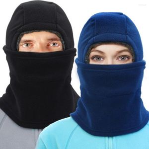 Bandanas Winter Hat Balaclava Maska dla mężczyzn Kobiet Szycie cieplejsze wędrówki szalik z bandana rowerowa czapka narciarska wiatrakowy kaptur motocyklowy