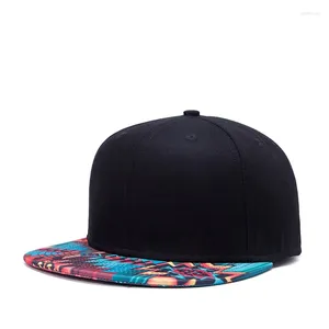 Cappellini con visiera Hip Hop Flat Bill per uomo Donna Gioventù Ragazzi Ragazze Baseball regolabile Copricapo quotidiano per esterno Classico