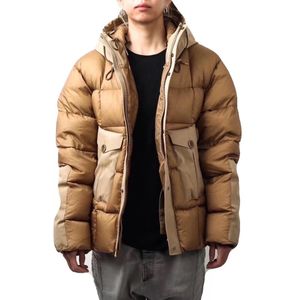 Jaqueta de inverno masculina jaqueta puffer casaco festival semana casais brincam vestidos cargo jaqueta de algodão com capuz jaqueta de pato ao ar livre casaco feminino manter quente casaco