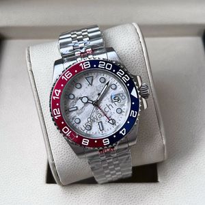 Relógios de movimento Relógio de luxo de alta qualidade Automatische mechanische GMT Work Designer Watch Mens Classic Watch relojes reloj orologio relogios watch para menwatch