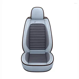 Bilstol täcker täcker linne lin auto protector pad universal fordon fordon kudde passform för sedan SUV pick-up lastbilvaror
