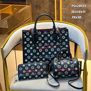 Hot Sale Sac Original 3PCS Sets Luis Shopping Tote Bag Famous Brands Monograms Luxurys Purse and Handbags Mirror Quality Designer Bags for Women Dhgate New