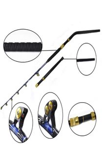 BlueSpear 130lbs Trolling Rod 60396quot Good Service Fishing Big Game Trolling Rod with Roller Guide Sea Boat2089528