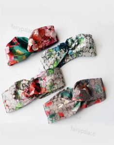 Elastic Headbands For Women classic chic real silk soft sil flower Hairbands ladies Girl Retro Turban Headwraps 4clours Hair jewel1102029