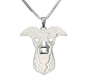 Hänge halsband italienska greyhound dog djur charm år gåvor för älskare kvinnor smycken9780614