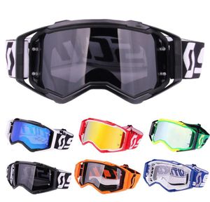 Scott Motocross Goggles Off Road Glasses Dustproof Cross Mtb GlassesバイクゴーグルMXオートバイゴーグル220222275M636805