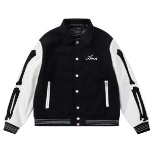 Mens Jackets Fashion Brand Letter Brodery Jacket Streetwear Warm Wool Blend Men Women Baseball Social Club Outfit Windbreaker 231212