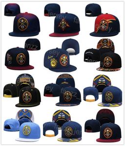 Regulowane czapki koszykówki drużyny Jeff Green Bones Hyland Faundo Campazzo Sport Snapback Knitted Hats Knitting Elast9613067