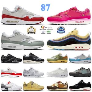 87 mens running shoes Dia De Los Muertos Sean Wotherspoon Mica Green Big Bubble OG Anniversary White Black Patta x Grey Monarch men women trainers sports sneakers 36-45