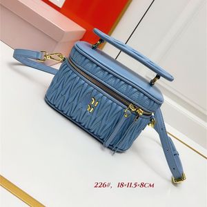 Borse firmate da donna M Nuova pelle di pecora I Borsa a tracolla monospalla moda u Borsa da donna 2023 Borsa cosmetica di lusso pieghevole